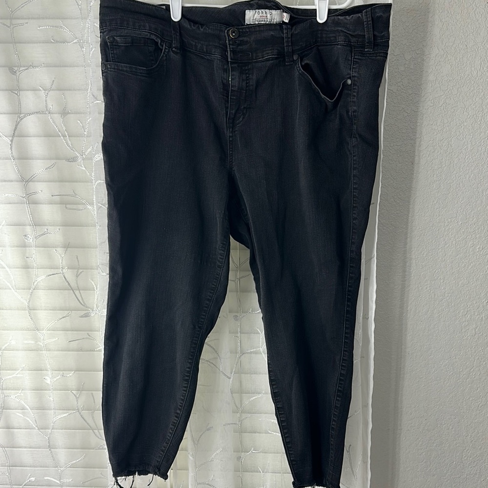 Torrid Denim Black Jeans